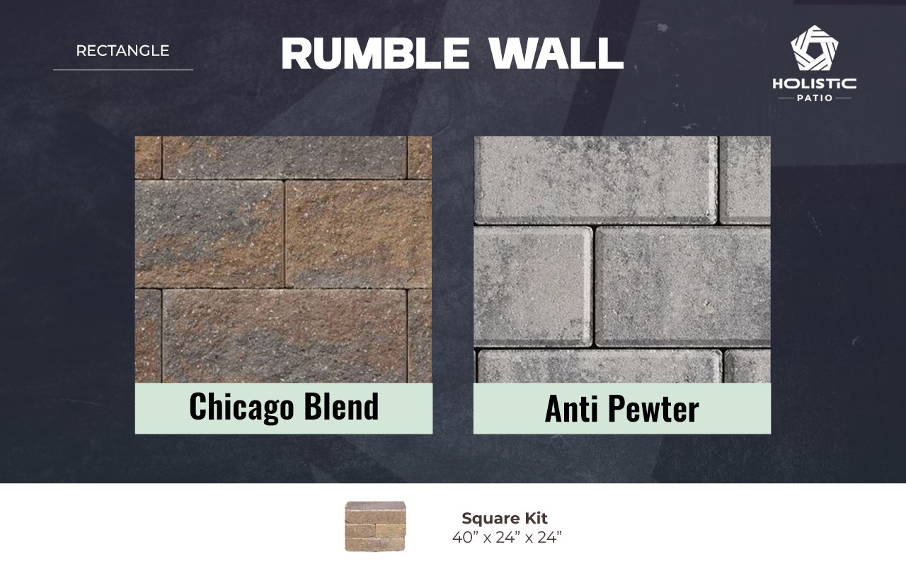 HP_Pop Ups_Seating Walls & Fire Pit - Rumble Wall - ST & FP