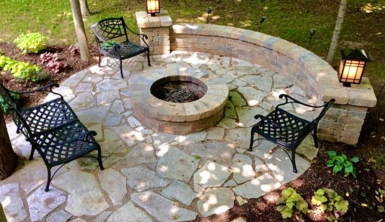 Outdoor Dreams Built with Expert Hardscaping in Fort Worth, TX - Holistic Patio How to Build an Outdoor Fire Pit in Denton County Step by Step c2