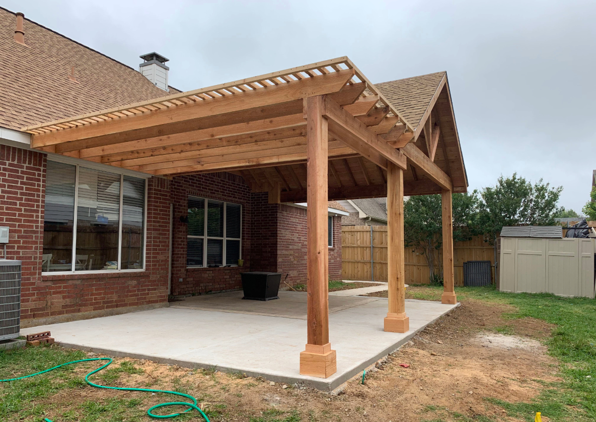 Outdoor Dreams Built with Expert Hardscaping in Fort Worth, TX - Holistic Patio patio cover installation